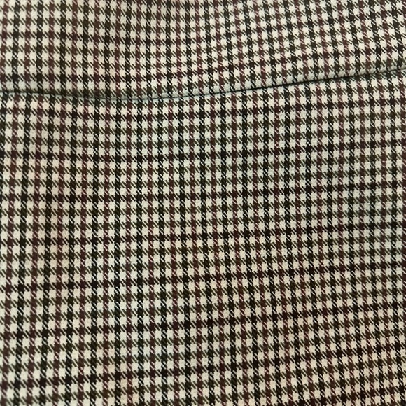 Mango‎ Monochrome Houndstooth A-Line Skirt - Picture 3 of 8